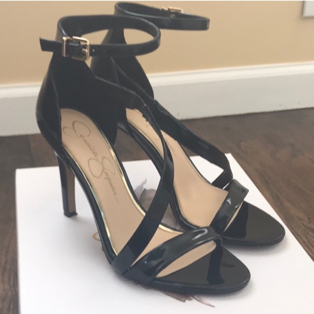 Jessica Simpson Black Heels